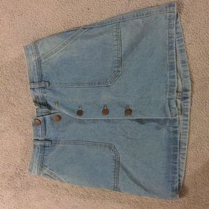Jean skirt
